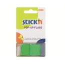 Pop-Up Flags Stick N 45X25Mm Lime 26011