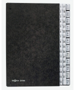 Signature Book Pagna 44 Compartments 1-31 + Jan-Dec 24446-04