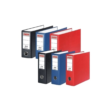 Box File Herlitz Pp A5 80Mm Oblong Red 10842342