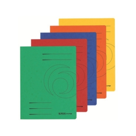 Folder With Flaps Herlitz Cardboard A4 320G Light Green 11076460