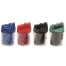 Paper Clip Holder Herlitz 100/Pack Assorted 1601608