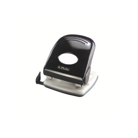 Paper Punch Desktop Herlitz 40Sh 4.0Mm 2Holes Black 1610690