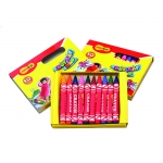 Wax Crayon Flexoffice Colokit Short 10/Pack Cr-C015