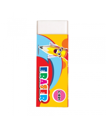 Eraser Flexoffice 61mm White C-E01