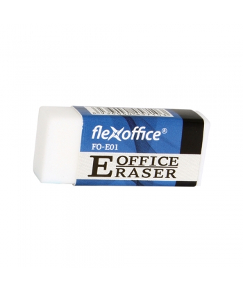 Eraser Flexoffice 42mm White Fo-E01
