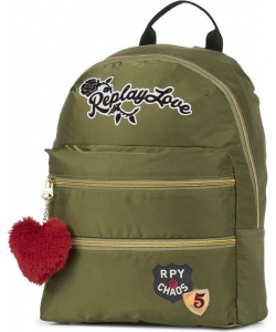 Backpack Replay Classic Girls Large Green