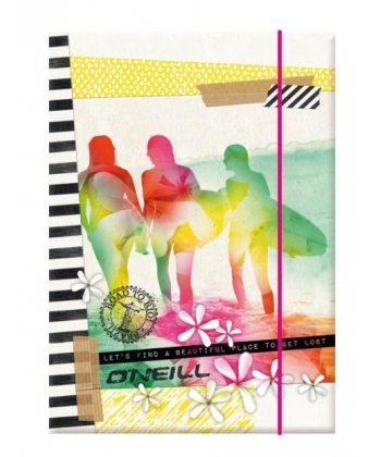 File Cardboard 3Flaps W/ Elastic O Neil Girls