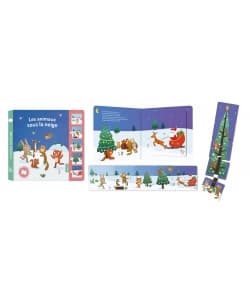Mes Premiers Puzzles-Les Animaux Sous La Neige - Image 1