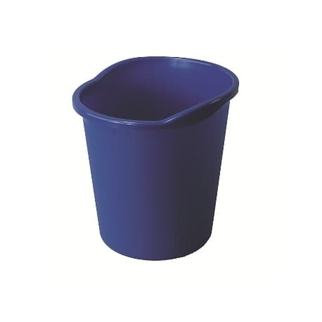 Waste Basket Herlitz W/ Grip 13 L Blue 01608959