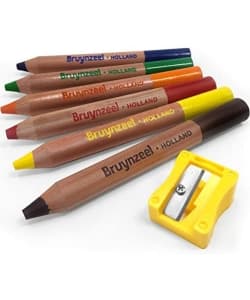 Colored Pencil Bruynzeel Shorties  6/Pack - Image 1
