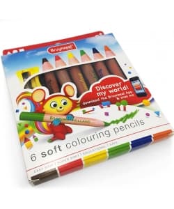 Colored Pencil Bruynzeel Shorties  6/Pack - Image 4