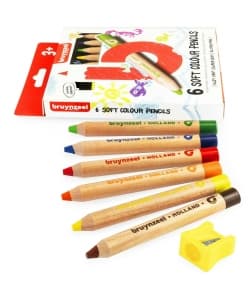 Colored Pencil Bruynzeel Soft 6/Pack 60119006 - Image 3