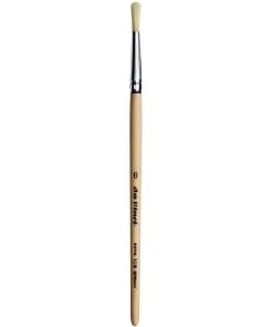 Davinci Brush Round White Bristle 128 . Size 6 - Image 1