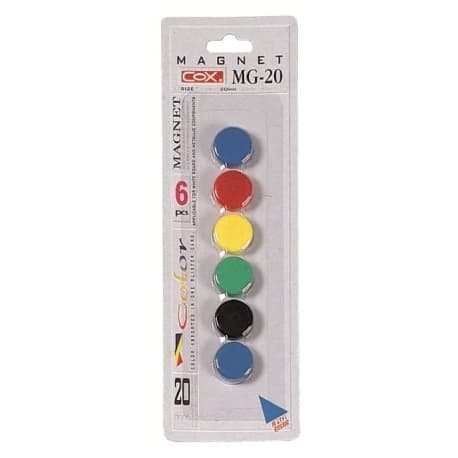 Magnet Cox 20Mm 6/Pack Mg-20
