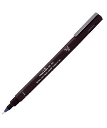 Marker Pigment Uni-Ball Pin Blue