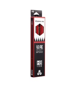 Pencil Comix Hb 12/Pack W/Eraser Assorted Mp2022 - Image 5