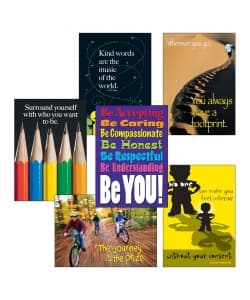 Poster Trend Thinky Positively Set,6 posters per pack, Ta-67909 - Image 1