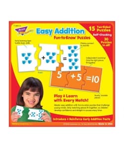 Fun To Know Puzzles Trend,45 pieces, T36013 Easy Addition - Image 3