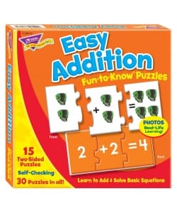 Fun To Know Puzzles Trend,45 pieces, T36013 Easy Addition - Image 2