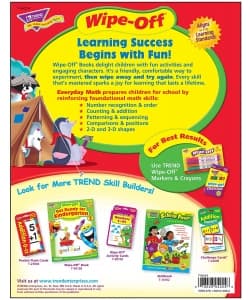 Wipe Off Book Trend,56 two-sided cards, T94224 Everyday Math - Image 4