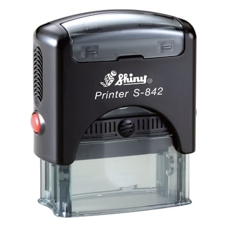 Stamp Shiny S-842 38X14Mm