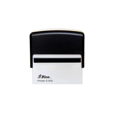 Stamp Shiny S-825 70X25Mm Black