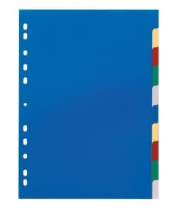 Divider Durable A4 Pp 10Tabs Assorted 6740-27 - Image 1
