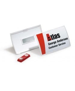 Name Badge Durable 40X75Mm With Magnet 8212-19 - Image 1