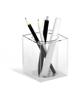 Pen Holder Durable Cubo Squared Black 7722-01 - Image 3