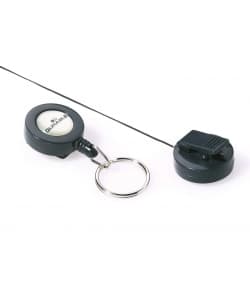 Name Badge Reel Durable With Keyring 8222-58 - Image 1