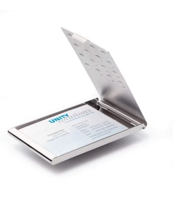Card Case Durable 20 Cards Chrome 2440-23
