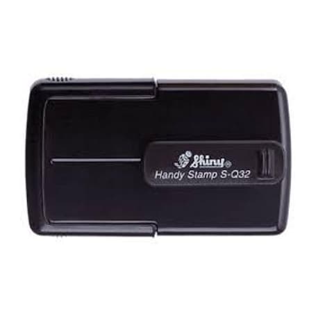 Stamp Shiny Handy S-Q32 Black Handle Black
