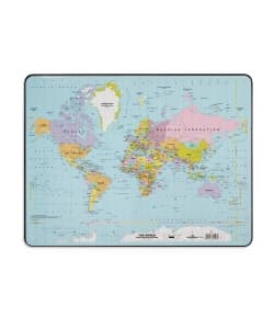 Desk Pad Durable 40X53Cm World Map 7211-19 - Image 2