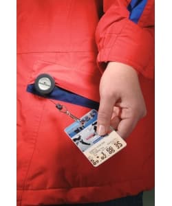 Name Badge Reel Durable With Snap Hook 8221-58 - Image 3