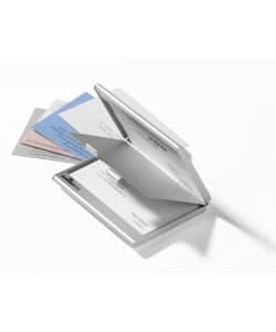 Card Case Durable Duo 20 Cards Silver 2433-23 - Image 6