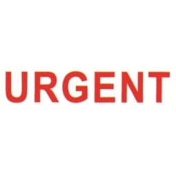 Stamp Shiny Pre-Inked "URGENT" - Image 2