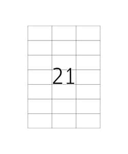 Label Herma Super Print A4  25Sh/Pack White - Image 9