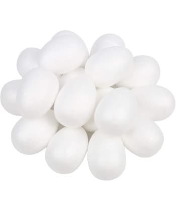 Styropor Egg  7Cm 12Bs137 4Pcs