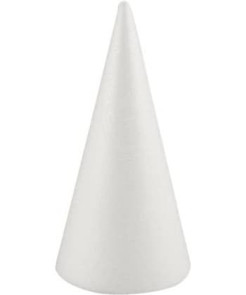 Styropor Cone 10X34Cm 13Bs180