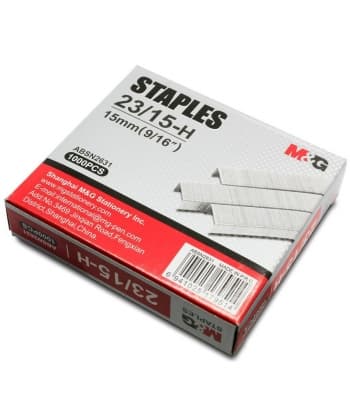 Staples M&G 23/15 1000/Pack Absn2631