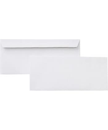 White Mail Envelope 110X225 080Gr P&S