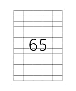 Label Herma Super Print A4 100Sh/Pack White - Image 75