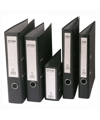 Box File Extend Bassile Freres Cardboard Black