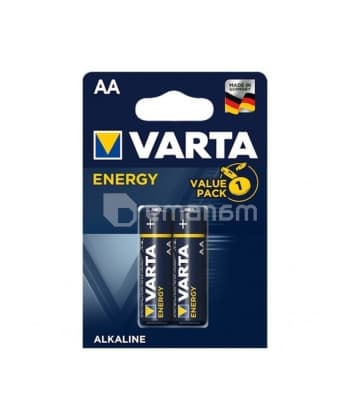 Battery Varta AA Pack 2Pcs Alkaline