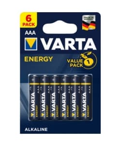 Battery Varta Aaa Pack 6Pcs Alkaline - Image 1
