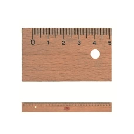 Ruler M+R Wooden 16Cm 1917 0090
