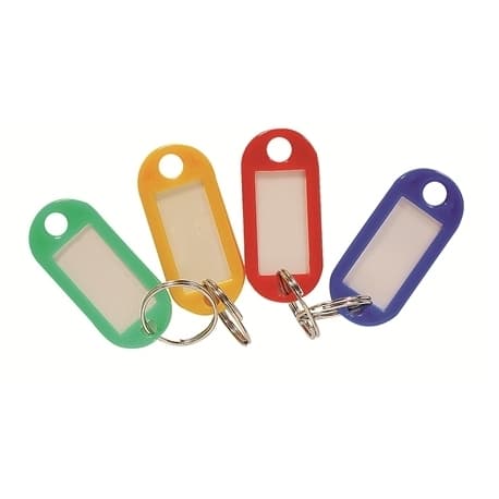 Key Chain Plastic Round F16