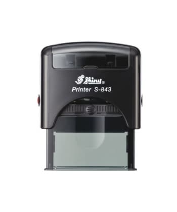 Stamp Shiny S-843 47X18Mm