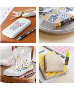 Posca Marker Paint Pc-5M 1.8-2.5Mm Pack 8Colors - Image 6