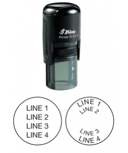 Stamp Shiny R-517 Round 17 Mm - Image 3